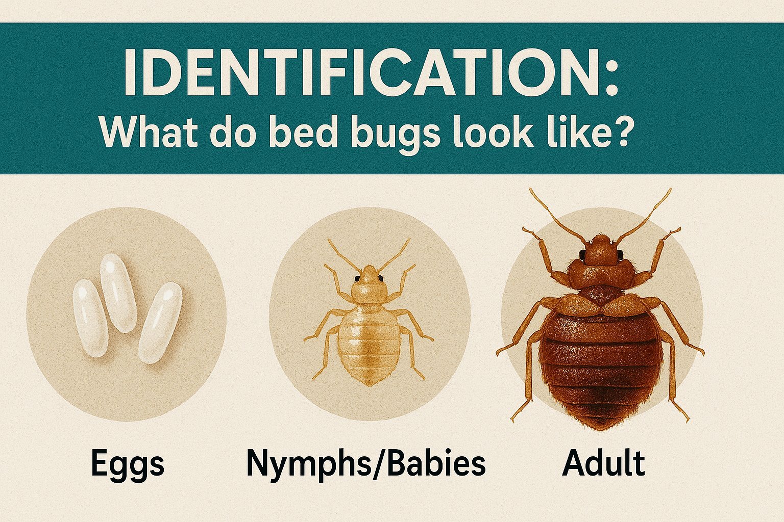 identifying bed bugs