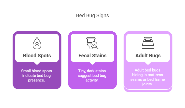 Checking for Signs of Bed Bugs