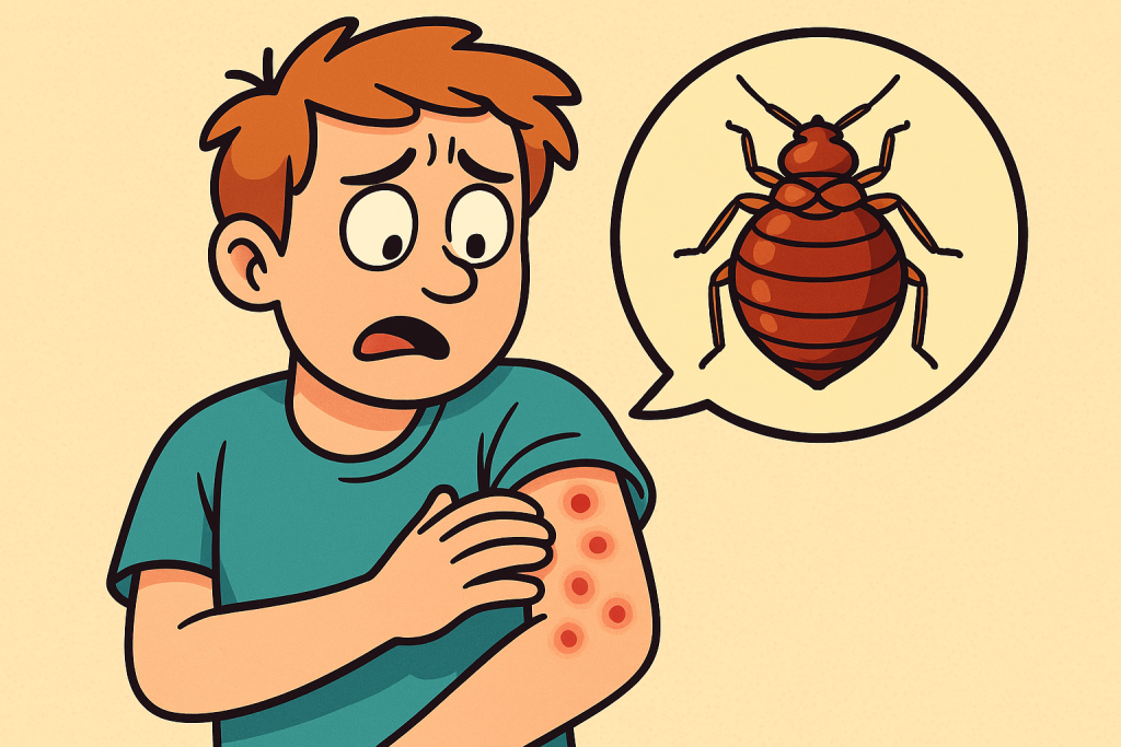 how to recognize bed big bites