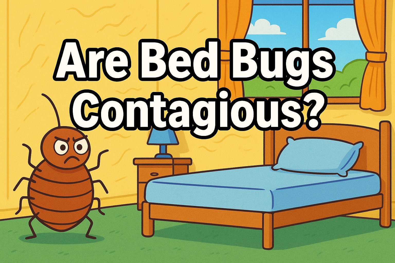 Are bed bugs contagious?